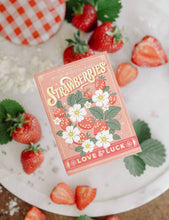 Load image into Gallery viewer, Wild Strawberries (Good Luck) - Floriography Seed Packet
