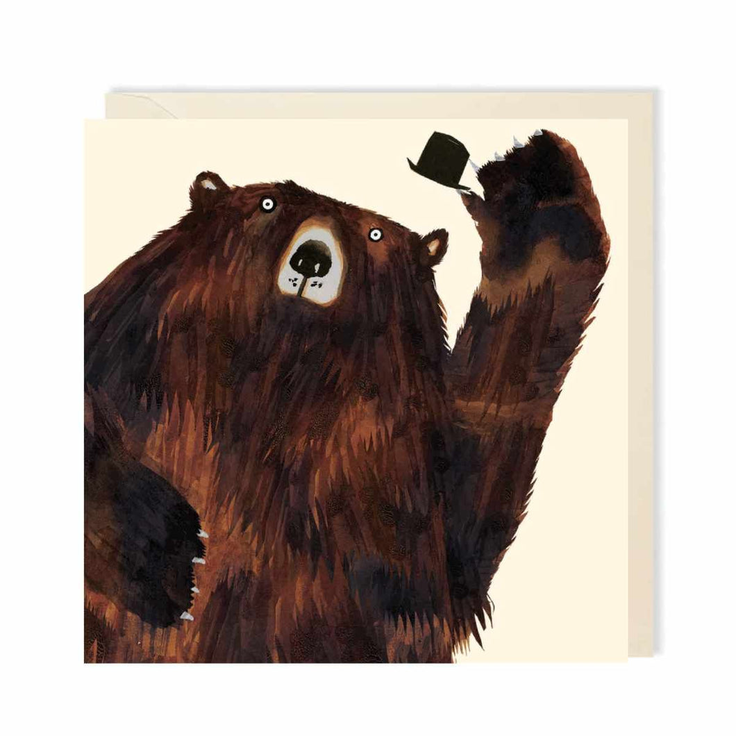 Bear Hat Card