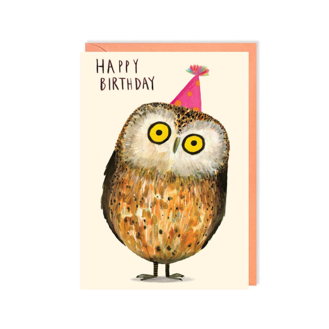 Happy Birthday, Little Owl Card