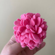 Load image into Gallery viewer, “You’re the best ‘Mum’” Chrysanthemum Felt Forever Flower: Dark Pink
