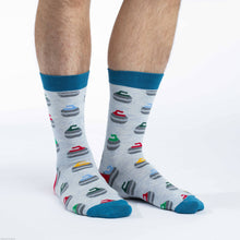 Load image into Gallery viewer, Men's Curling Stones Socks: Shoe Size 7-12
