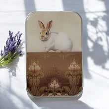 Load image into Gallery viewer, Sweet White Bunny Notions Tin: Large
