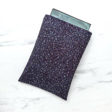 Load image into Gallery viewer, Petit Purple Padded Book Sleeve: Large
