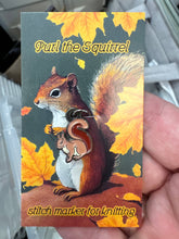 Load image into Gallery viewer, Purl the Squirrel Stitch Marker
