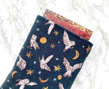 Load image into Gallery viewer, Owl Fantasy Padded Book Sleeve: Large
