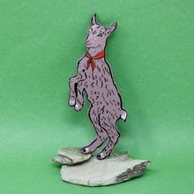 Load image into Gallery viewer, GOAT Bookmark: Dusty Pink
