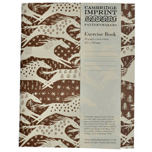 Load image into Gallery viewer, Exercise Book Horses Chocolate (Lined)
