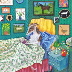 Please Do Not Let the Dog In the Bed Card