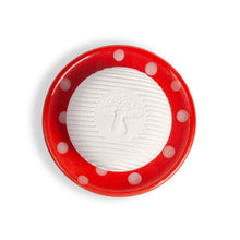 Load image into Gallery viewer, Red Mushroom Ceramic Soap Dish
