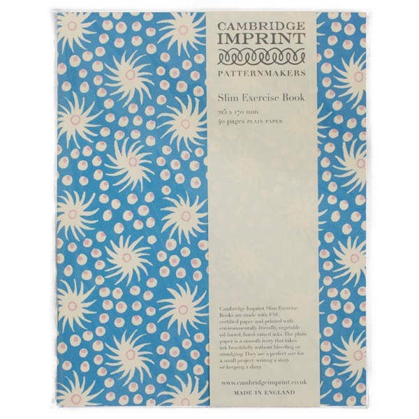 Exercise Book Milky Way Blue and Old Red