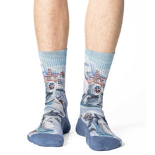 Load image into Gallery viewer, Men's Snowboarding Yeti Socks: Shoe Size 8-13
