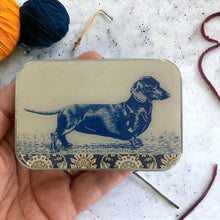 Load image into Gallery viewer, Dachshund Notions Tin: Small
