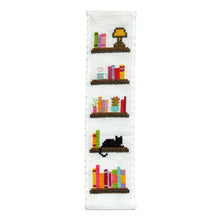Load image into Gallery viewer, Book Lover Cross Stitch Bookmark Kit
