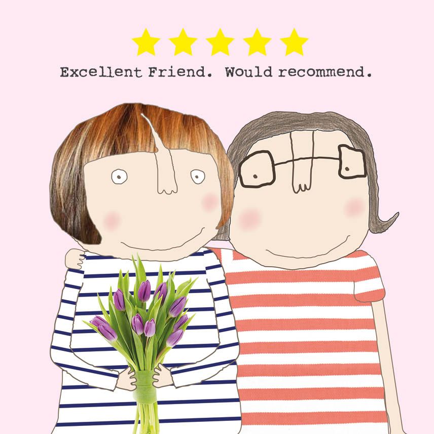 Five Star Friend Card