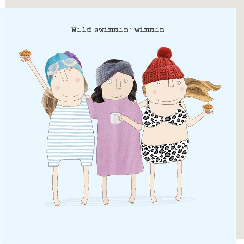 Wild Swimmin' Wimmin Card