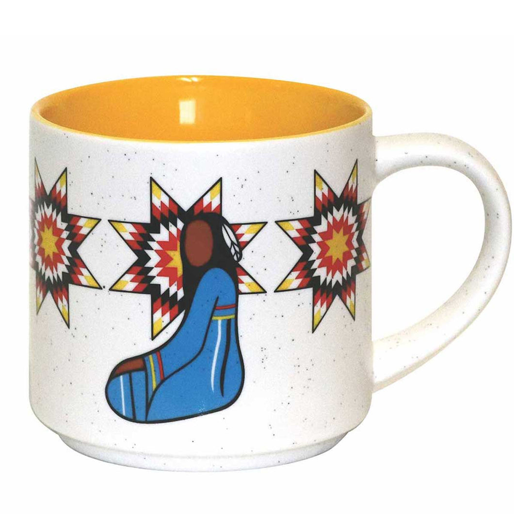 Her Ribbon Dress Ceramic Mug