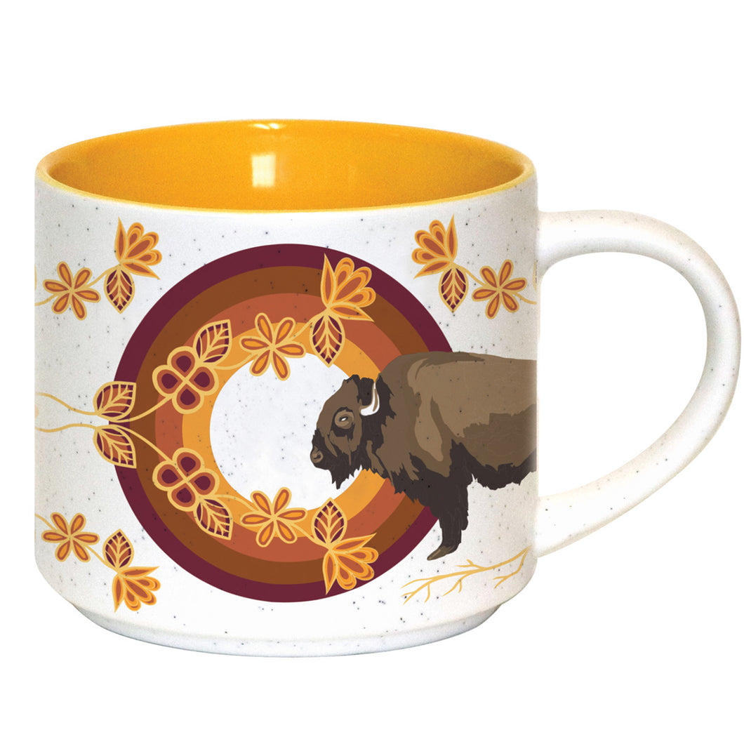 Buffaloes (MashkodeBiizhikina) Ceramic Mug