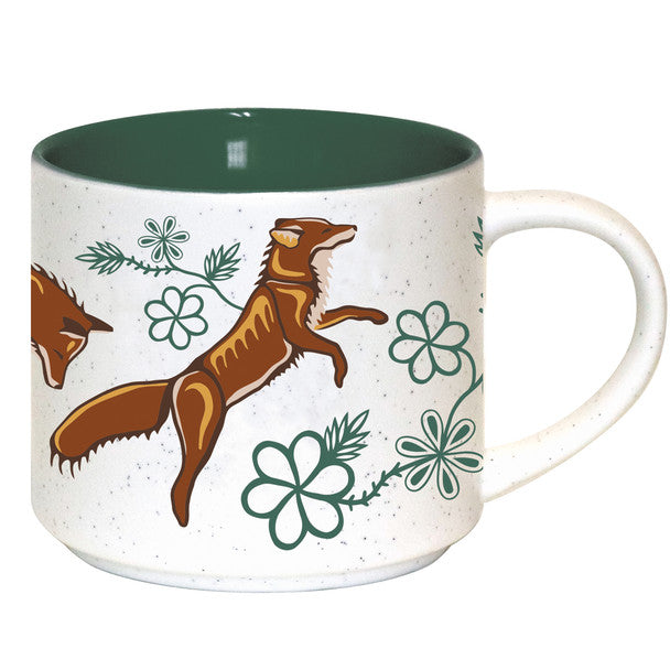 Foxes (Wagooshna) Ceramic Mug