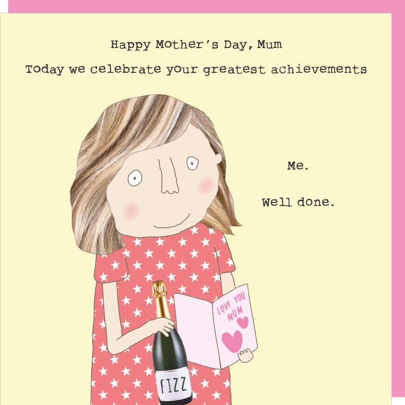 Mother's Day Achievement Card