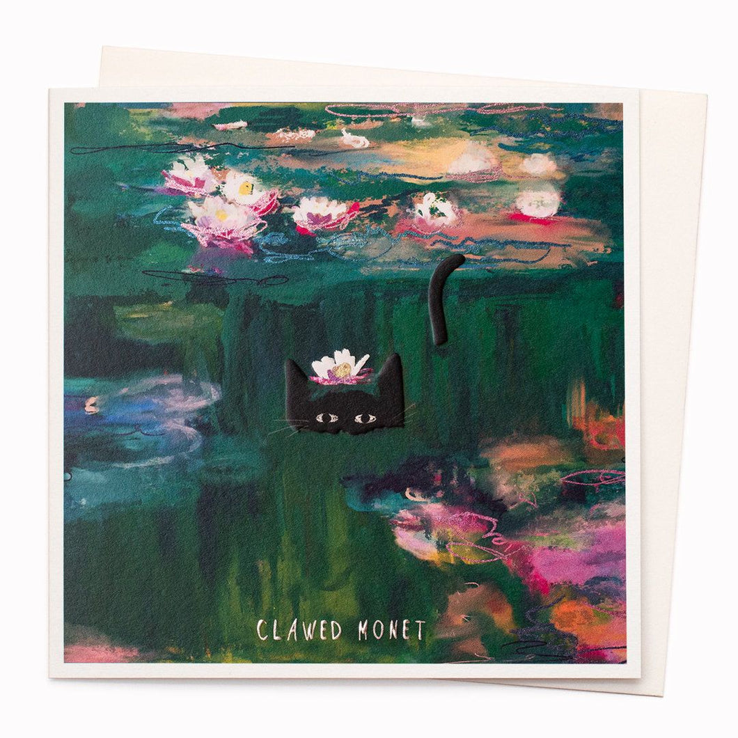 Clawed Monet Card