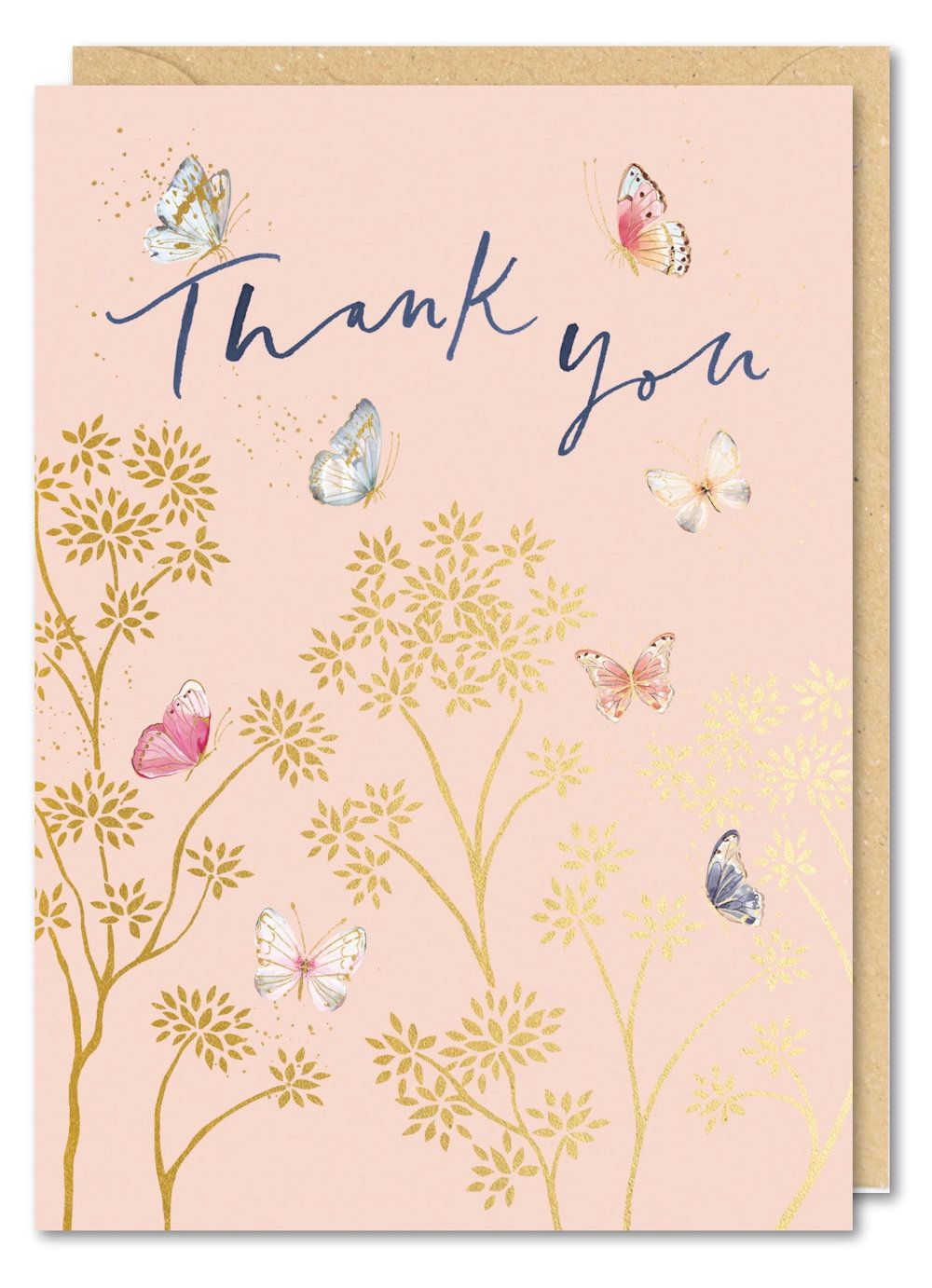 Thank you, Butterflies Card