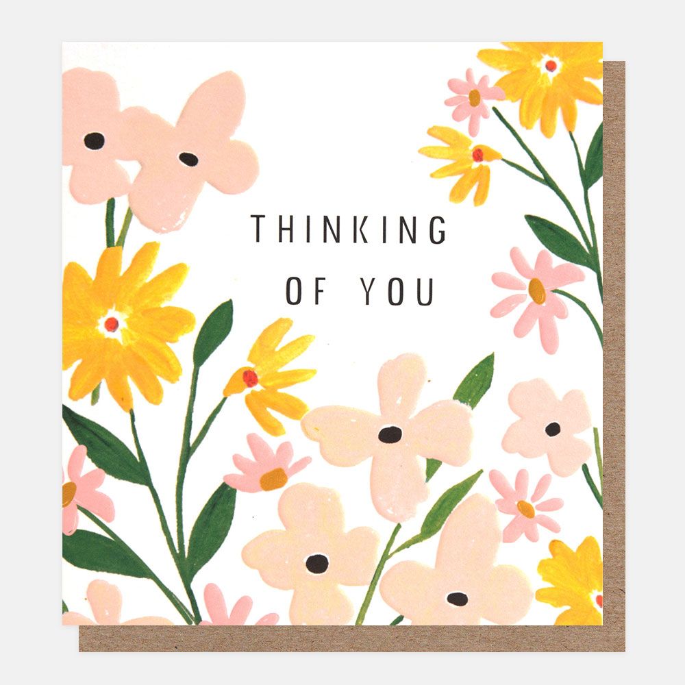 Thinking of You, Flowers Card