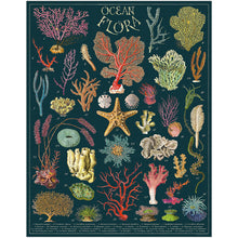 Load image into Gallery viewer, Ocean Flora Vintage Puzzle
