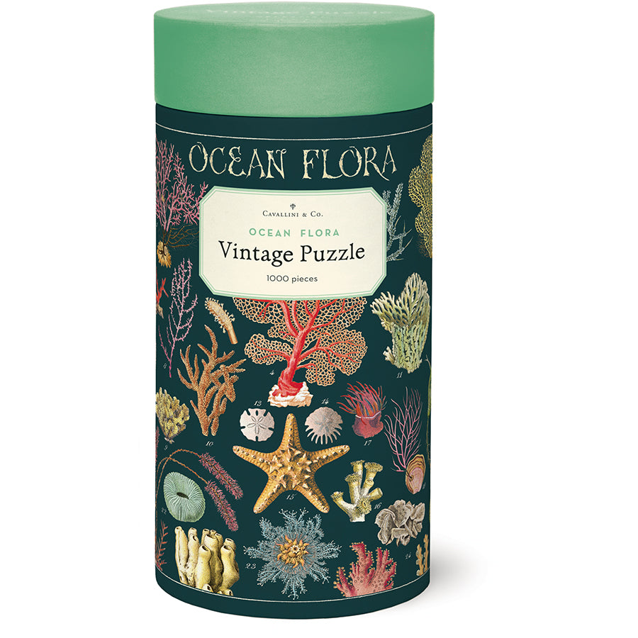 Ocean Flora Vintage Puzzle