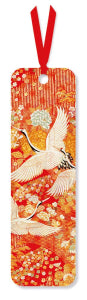 Kimono Cranes Bookmark