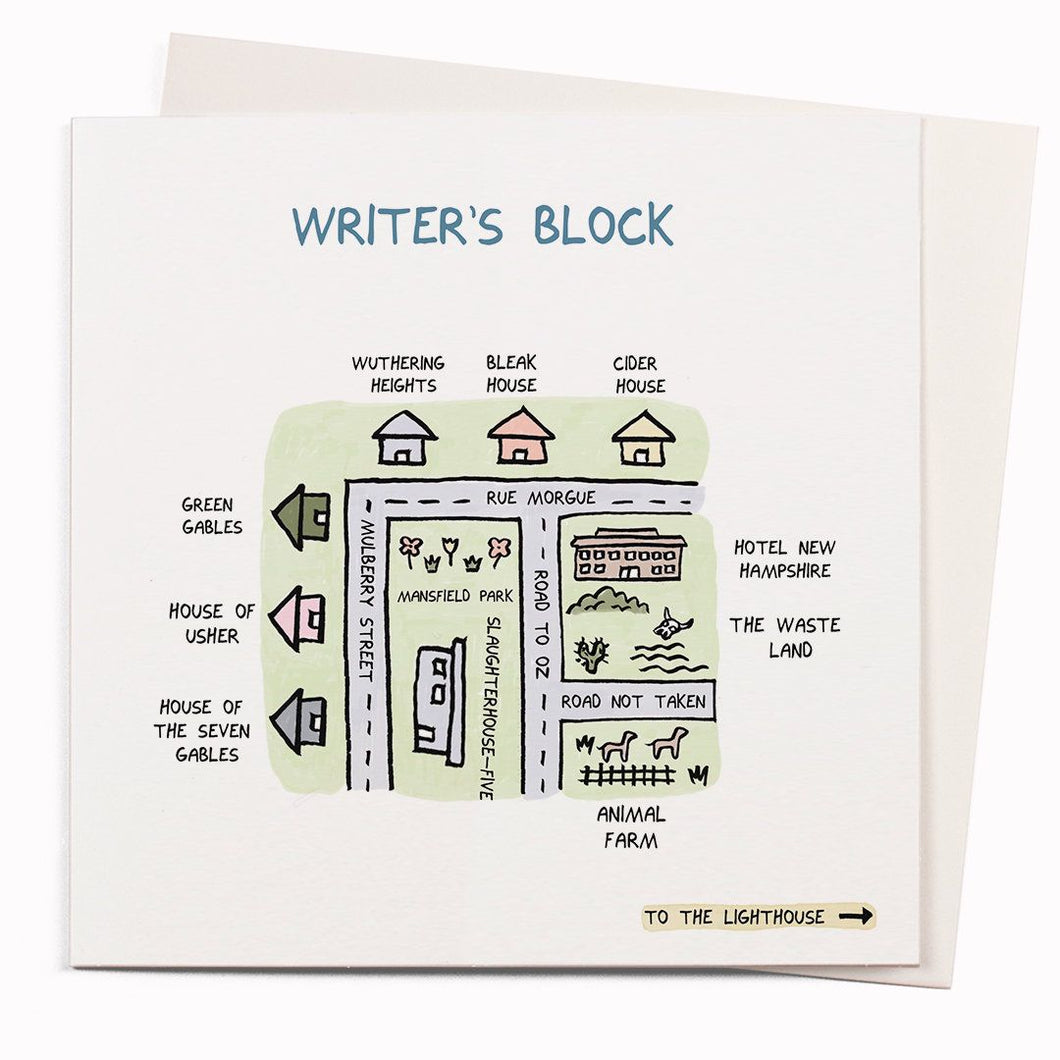 Writer's Block Card