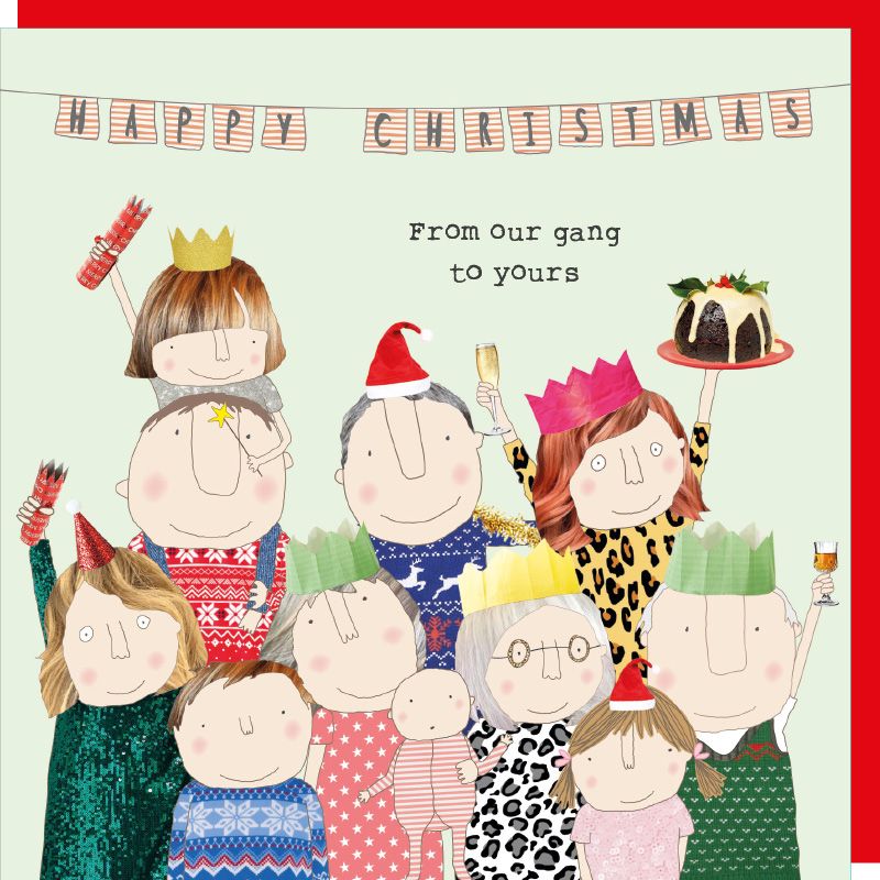 Our Gang Christmas Card