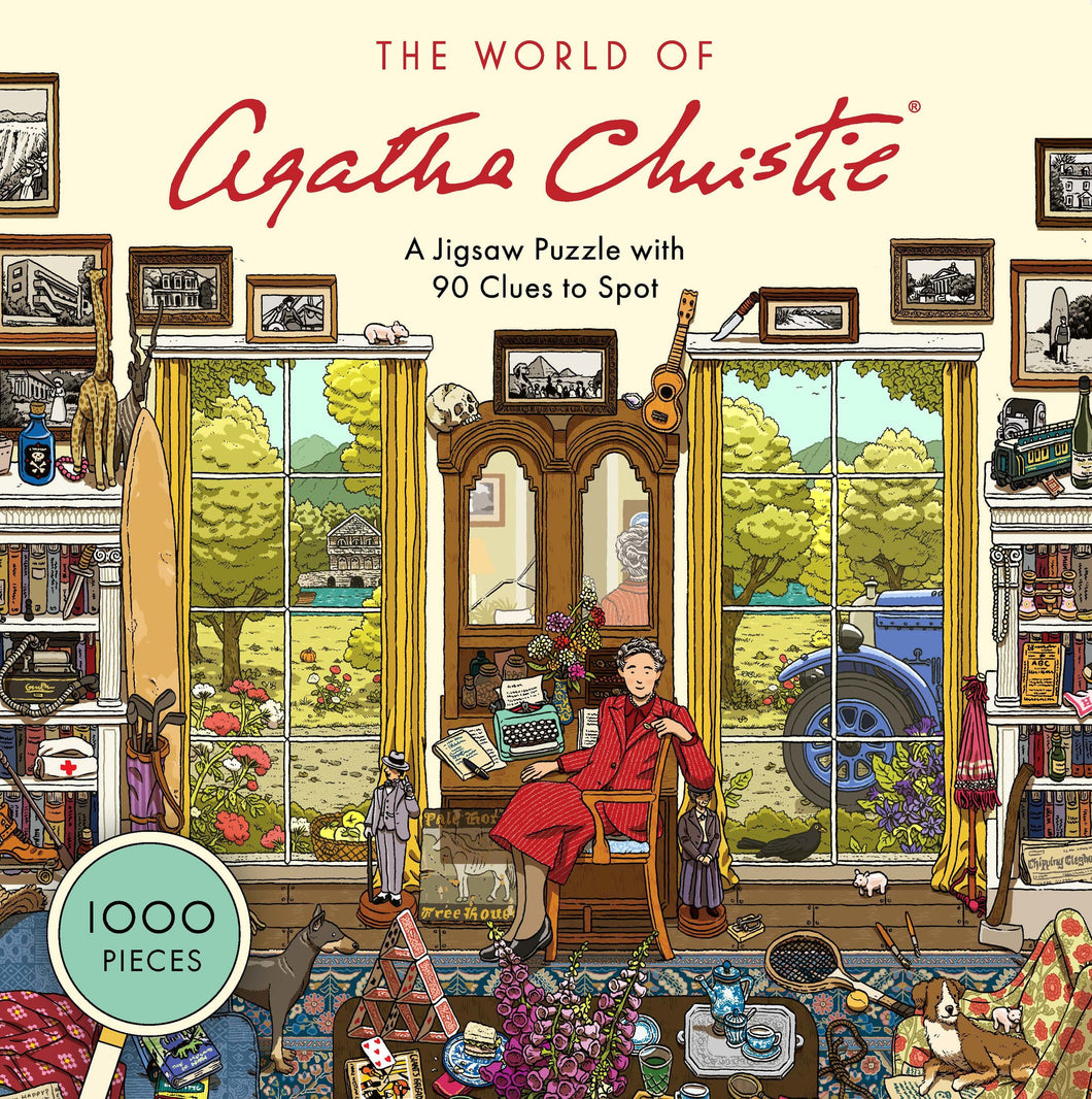 The World of Agatha Christie 1000-piece Jigsaw