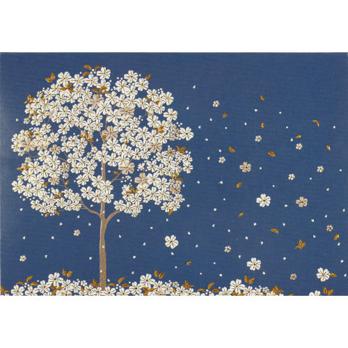 Falling Blossoms Note Cards