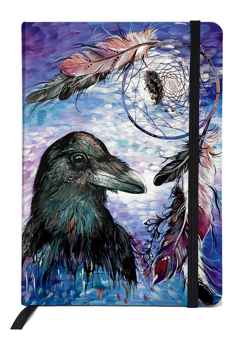 Raven Dream Catcher Journal